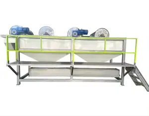 Greenlandplast waste plastic pet bottle crushing washing drying recycling machine