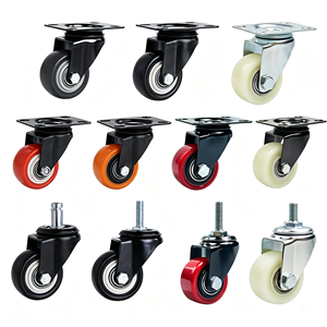 OEM caster custom wheel material size load capacity color logo branding packaging private label service - Product Image 1