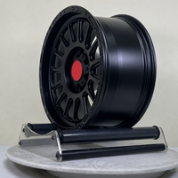 Jantes tout-terrain 4x4 en alliage d'aluminium forgé 6x139.7 16-18 pouces multi-branches noir mat pour LC300 LC200 Y62 GX460 V97 Fortuner
