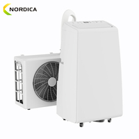 Climatiseur portable WiFi R32 Split 12000 BTU pour chauffage/refroidissement, idéal pour la maison, le bureau, la voiture et l'hôtel