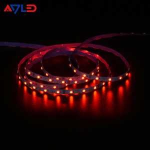 Bande LED intelligente pleine couleur intégrée SK6812, adressable, 6 mm, RGBIC, zigzag, 60 LED/m, DC12V, SMD3535, matériau pour enseignes néon DIY - Product Image 1