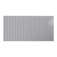 Jouets éducatifs, plaque de base pour blocs de construction, 16*32 trous, panneau de base pour blocs de construction