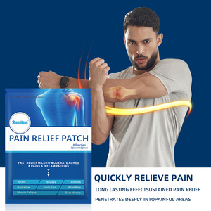 ブルーマッスル痛み手首あざストレスリラクゼーション医療石膏痛み緩和パッチ - Product Image 3