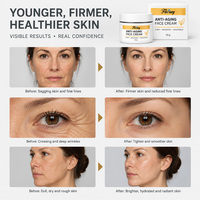 Crème anti-âge pour le visage, traitement tenseur instantané, réduit les rides du visage, lisse les ridules, garde la peau radieuse et douce