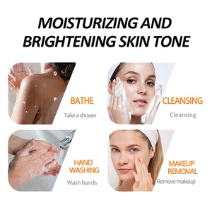 Gel de Ducha Exfoliante, Blanqueador e Hidratante de 1000 ml para el Cuidado de la Piel, Venta al por Mayor - Product Image 3