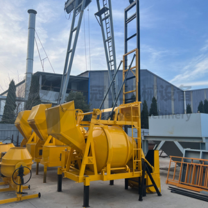 Nâng trống TRỘN BÊ TÔNG xoắn ốc lưu thông bê tông xi măng trống trộn DIESEL điều khiển máy trộn bê tông - Product Image 4