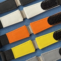 Bracelet personnalisé 6702 en nylon tressé, réglable, durable, pour montre de sport 6702