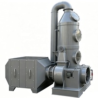 Système de lavage humide pour le traitement des gaz résiduels de laboratoire, tour de lavage de gaz, épurateurs de gaz en PP/FRP pour usine chimique