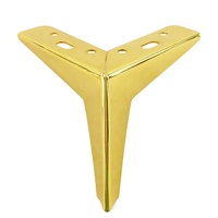 WINSTAR 15cm Metall Gusseisen Dreieck Möbel Beine Hot Sale Zeitgenössisches Design für Esszimmer Hotel Sofa Tisch Bett Schrank