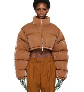 Chaqueta <span class=keywords><strong>de</strong></span> tafetán <span class=keywords><strong>de</strong></span> nailon con relleno acolchado a prueba <span class=keywords><strong>de</strong></span> viento para mujer - Product Image 1
