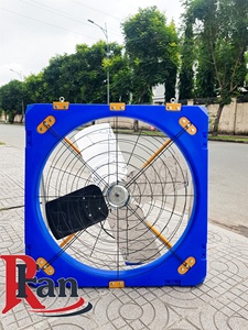 Ventilador de Extracción Axial Colgante para Granjas Avícolas y Ganaderas, de 1000 mm y 1200 mm, Azul, Bajo Ruido, Aspas de Acero Inoxidable, OEM/ODM al por Mayor - Product Image 3