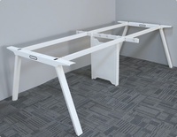 Bureau de direction moderne avec structure en fer, design écologique et durable, ergonomique pour la maison/le bureau, mobilier de qualité commerciale
