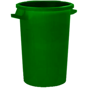 Poubelle verte 100 Lt avec Ø 47,5x66.5h pour outil de tournage - Product Image 2