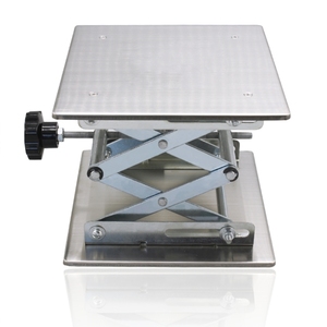 Venta caliente 304 soporte Manual de elevación Manual de acero inoxidable personalizable tamaños grandes medianos pequeños <span class=keywords><strong>10</strong></span> 15 20 25cm nivel de laboratorio - Product Image 3