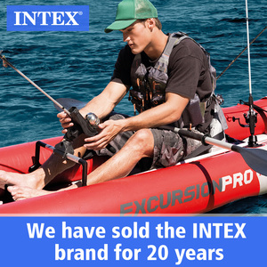 Kayak de Pesca <span class=keywords><strong>INTEX</strong></span> 68309 <span class=keywords><strong>K2</strong></span> (2 Personas) 3.84m para Ríos y Lagos, Embarcaciones Deportivas, Botes Inflables de PVC para Pesca - Product Image 3