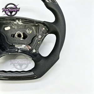 Volante de Fibra de Carbono Personalizado para <span class=keywords><strong>Mercedes</strong></span> Benz <span class=keywords><strong>CLK</strong></span> 55 AMG C209 2003-2005 CLS55 AMG C219 2006 - Product Image 4