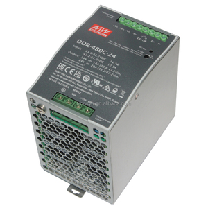Fuente de Alimentación Industrial Meanwell DDR-480C-24 de 480W y 24V para Riel DIN, Inversores, Convertidores de Frecuencia, Convertidor de Voltaje de CC a CC - Product Image 6