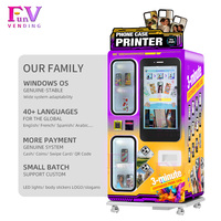 Grand stock, expédition rapide, distributeur automatique Funvending I3200 U1 HD avec écran tactile de 32 pouces, options de paiement multiples, grossiste mondial
