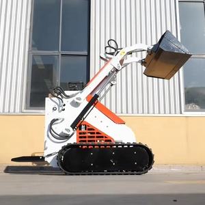 मुफ्त वितरण मिनी स्किड स्टीड लोडर कृषि मूल्य सस्ते लोडर संकीर्ण प्रविष्टि बहुक्रियाशील स्किड स्टीड लोडर - Product Image 4