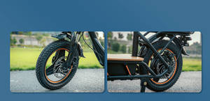 Trottinette électrique pliable C1 Pro - Autonomie de 100 km, charge rapide, double frein à disque, idéale pour le campus, les courses, les parcs, les affaires - Product Image 6