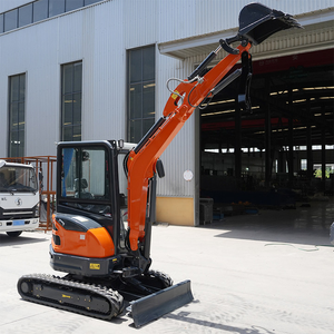 Miễn phí vận chuyển Máy xúc mini 2,5 tấn Euro 5, động cơ diesel, bánh xích, máy đào nhỏ đa địa hình, thủy lực, máy xúc mini nông nghiệp - Product Image 6