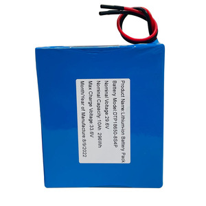 แบตเตอรี่ลิเธียมไอออนแบบกำหนดเอง 36V 18650-8S4P 29.6V 10Ah 296Wh สำหรับผลิตภัณฑ์ - Product Image 1