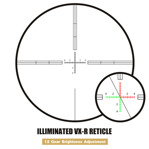 스피나 광학 VoidRax 4-40x56 FFP 레드 그린 조명 사냥 범위 34mm 튜브 FMC 전문 전술 광학 조준경 - Product Image 2