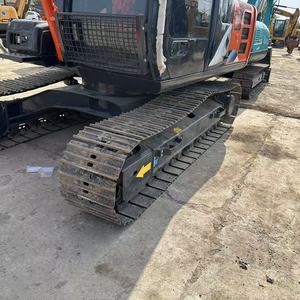 En stock, excavatrice sur chenilles Hitachi ZX120 d'occasion avec moteur Isuzu, pelle hydraulique durable - Product Image 6