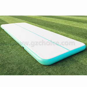Tabla de bloques de pista de aire para gimnasia, esteras de caída, pista de aire inflable, esterilla de caída súper grande con bomba - Product Image 3