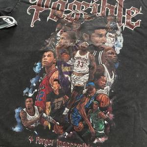 تي شيرت رجالي عصري بتصميم جديد وجودة عالية من ماركة مشهورة، فضفاض وعصري، مخصص للرياضة والاستخدام اليومي، مصنوع من القطن 100٪، مقاس كبير - Product Image 2