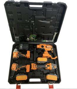 Kit Combinado de Herramientas Eléctricas Inalámbricas Sin Escobillas: Llave de Impacto, Amoladora Angular y Rotomartillo - Product Image 6