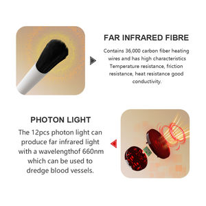 Esterilla de cristal para Yoga, Pilates, piedra, esteras calefactoras personalizadas, terapia de luz roja, dispositivo de terapia magnética Pemf - Product Image 4