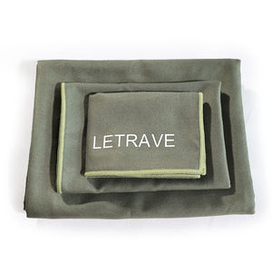 LETRAVE Serviettes en microfibre 3-en-1 réversibles, serviette de plage super absorbante, séchage rapide, idéale pour la plage, le yoga, le <span class=keywords><strong>camping</strong></span>, les voyages - Product Image 2
