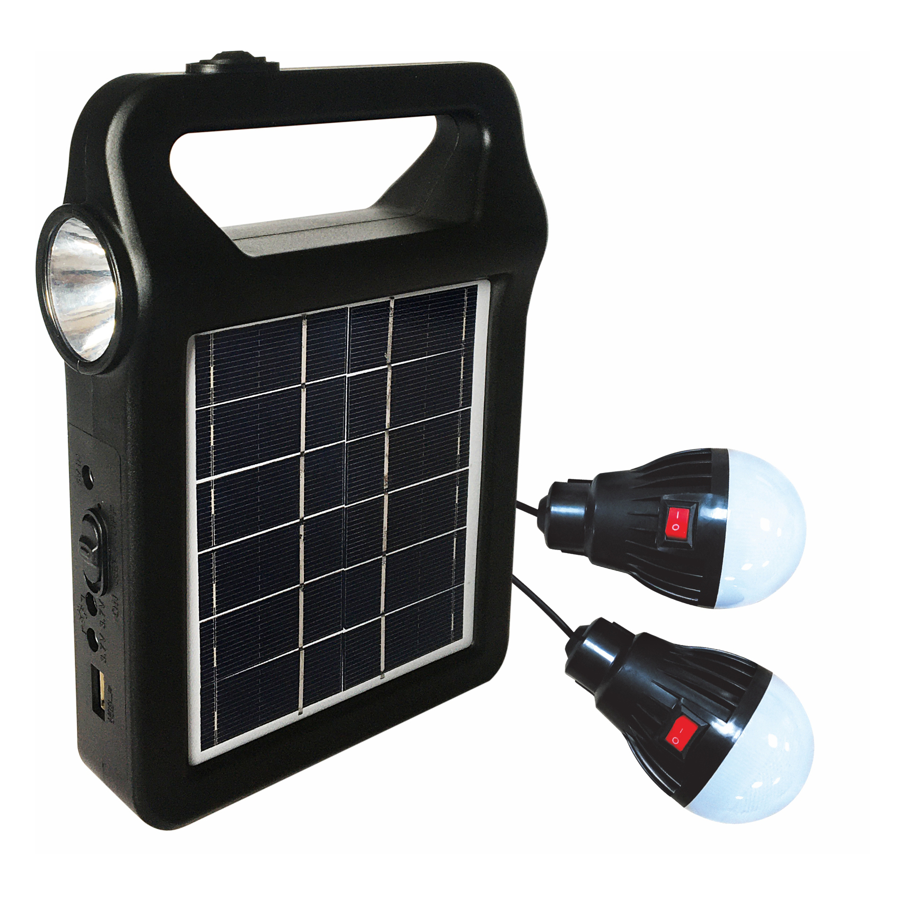 GCSOAR SPD-3740 Portable Off-Grid Mobile <strong>Power</strong> System <strong>Kit</strong> 2W/6V Polycrystalline Silicon <strong>Solar</strong> Panel Lithium Ion Battery <strong>Home</strong> Use