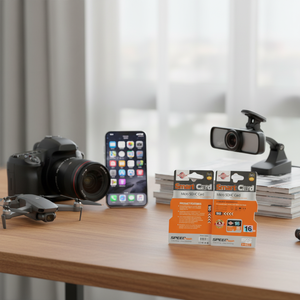 Micro 16 Go pour carte mémoire SDHC classe 10 avec adaptateur Mini SD 80 Mo haute vitesse pour appareils intelligents Compatibilité DVR jusqu'à 128 Go - Product Image 3