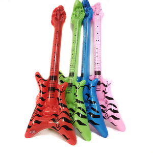 뜨거운 판매 장난감 재미있는 시뮬레이션 어린이 놀이 악기 환경 PVC 풍선 우쿨렐레 - Product Image 6