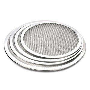 Pizza Grilling <strong>Set</strong> 6 7 8 9 10 11 12 13 14 15 17 18 19 20 Inch Thickened Circular Aluminium Alloy Grill <strong>Baking</strong> <strong>Tray</strong> <strong>Set</strong> - Product Image 1