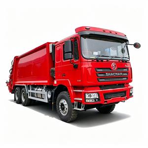 Camion compacteur de déchets SHACMAN Delong 23 mètres cubes 6x4 à chargement arrière, véhicule d'assainissement à compression hydraulique - Product Image 2