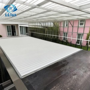 Couverture personnalisée pour petite <span class=keywords><strong>piscine</strong></span> couvercle de <span class=keywords><strong>volet</strong></span> <span class=keywords><strong>roulant</strong></span> en alliage d'aluminium adapté à la <span class=keywords><strong>piscine</strong></span> du spa - Product Image 3