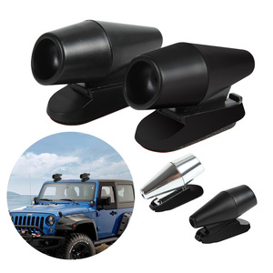 Ahuyentador ultrasónico de animales para coches, repelente de ciervos, adhesivo negro, montaje en techo, material ABS, para protección de perros - Product Image 1