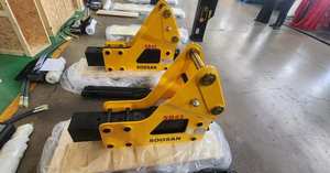 Martillo Hidráulico SOOSAN SB45 Tipo Lateral Amarillo para Miniexcavadoras - Product Image 3