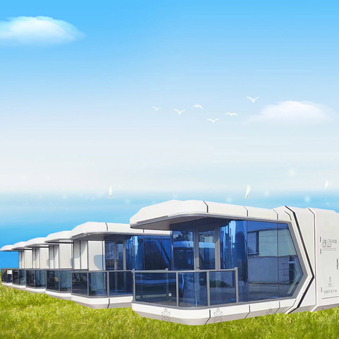 Two Storey Prefabricated Building Container House in Turkey