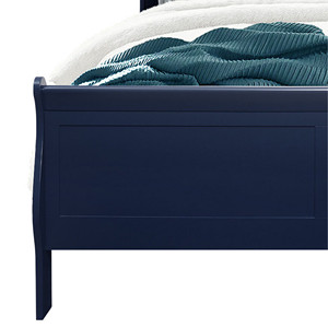 Letto Murphy imbottito Standard in legno massello HMS - Product Image 3