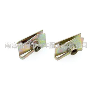 Own Brand M6 Steel Base <b>Clip</b> 23.6mm x 15.1mm For <b>Bumper</b> License Plate Mounting - Product Image 2