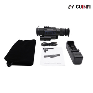 กล้องถ่ายภาพความร้อน OEM ความละเอียด 256x192/384x288/640x512 กันน้ำ สำหรับยุทธวิธี ทำจากอะลูมิเนียม สำหรับการล่าสัตว์ พร้อมเลเซอร์วัดระยะ MLT Thermal - Product Image 3