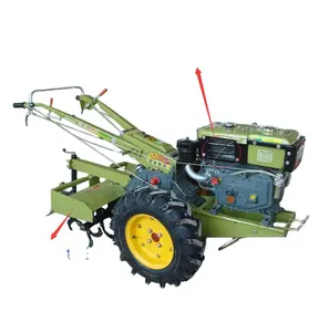 6.5HP двухколесный мини-сельскохозяйственный трактор для сельского хозяйства, оборудование с культиватором культиватора