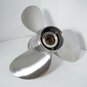 Elica OEM 697-45970-00-98 per Motore Fuoribordo Yamaha 25-60HP, Dimensioni 11 1/8"x14", 3 Pale in Acciaio Inossidabile - Product Image 3