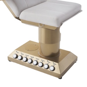 Nuevo Diseño de Camilla Plegable Eléctrica para Estética y Maquillaje, Sillas de Maquillaje para Uso Profesional en Salones, Camilla Facial para Spa al por Mayor - Product Image 2
