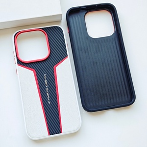 Funda Trasera de Lujo con Textura de Fibra de Carbono, Cuero PU Mate y Lente Metálica para <span class=keywords><strong>OnePlus</strong></span> 15 13 15R 13S / Ace 6 6T <span class=keywords><strong>5</strong></span> Pro / Turbo 6V 6 - Product Image 5