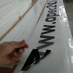 Không Thấm Nước Quảng Cáo Tùy Chỉnh In Gỡ Xe Chết Cắt Vinyl Đề Can Đầy Đủ Màu Vinyl Cửa Sổ Decal Dán Cho Xe - Product Image 5